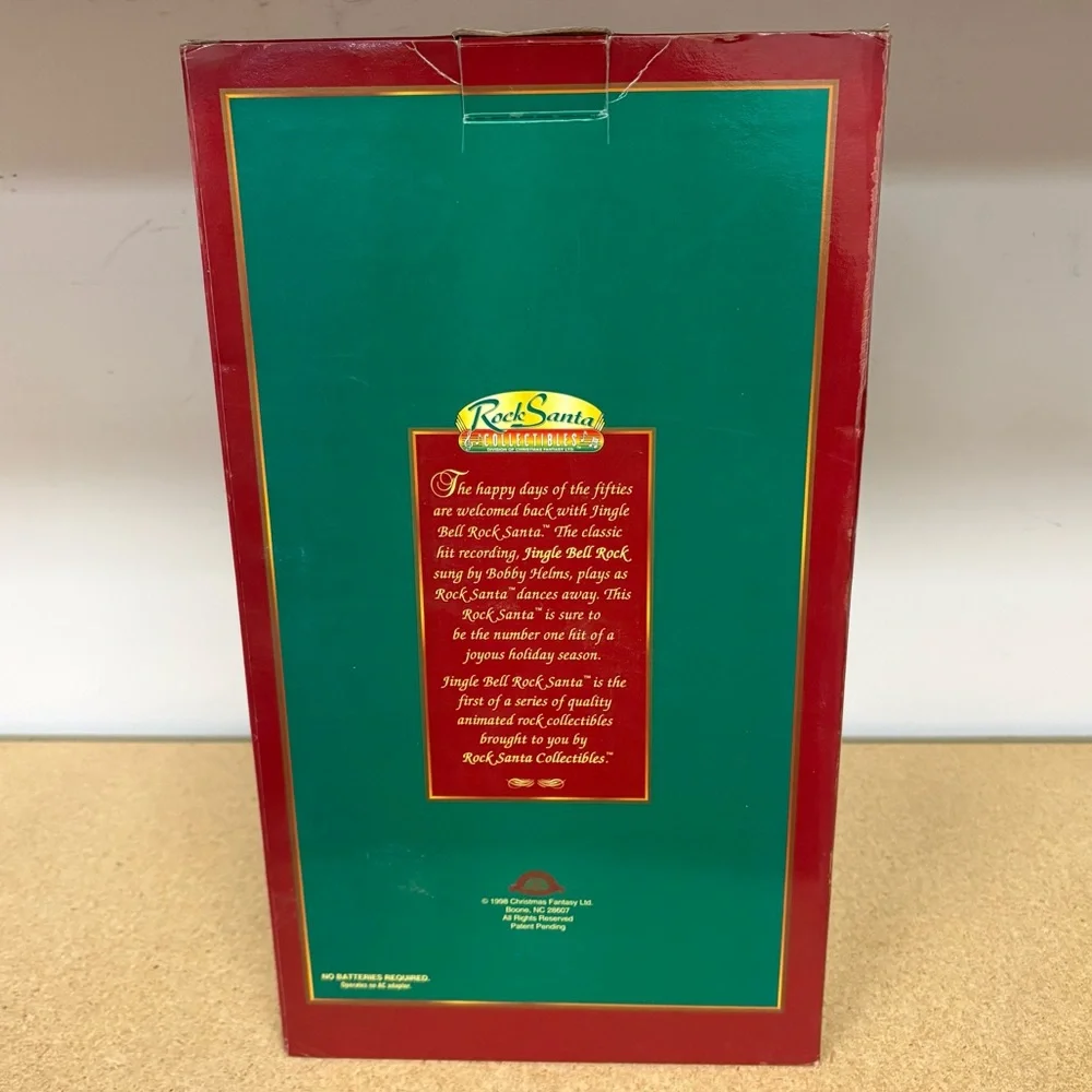 Vintage 1998 Jingle Bell Rock Santa - Picture 2 of 8